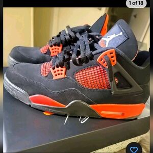 ***SOLD***Air Jordan 4 Retro Mid Red Thunder Size 13 *EXCELLENT CONDITION**